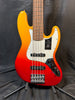 Fender Player Plus Active Jazz Bass V - Tequila Sunrise with Pau Ferro Fingerboard (**REDUCED PRICE!!)