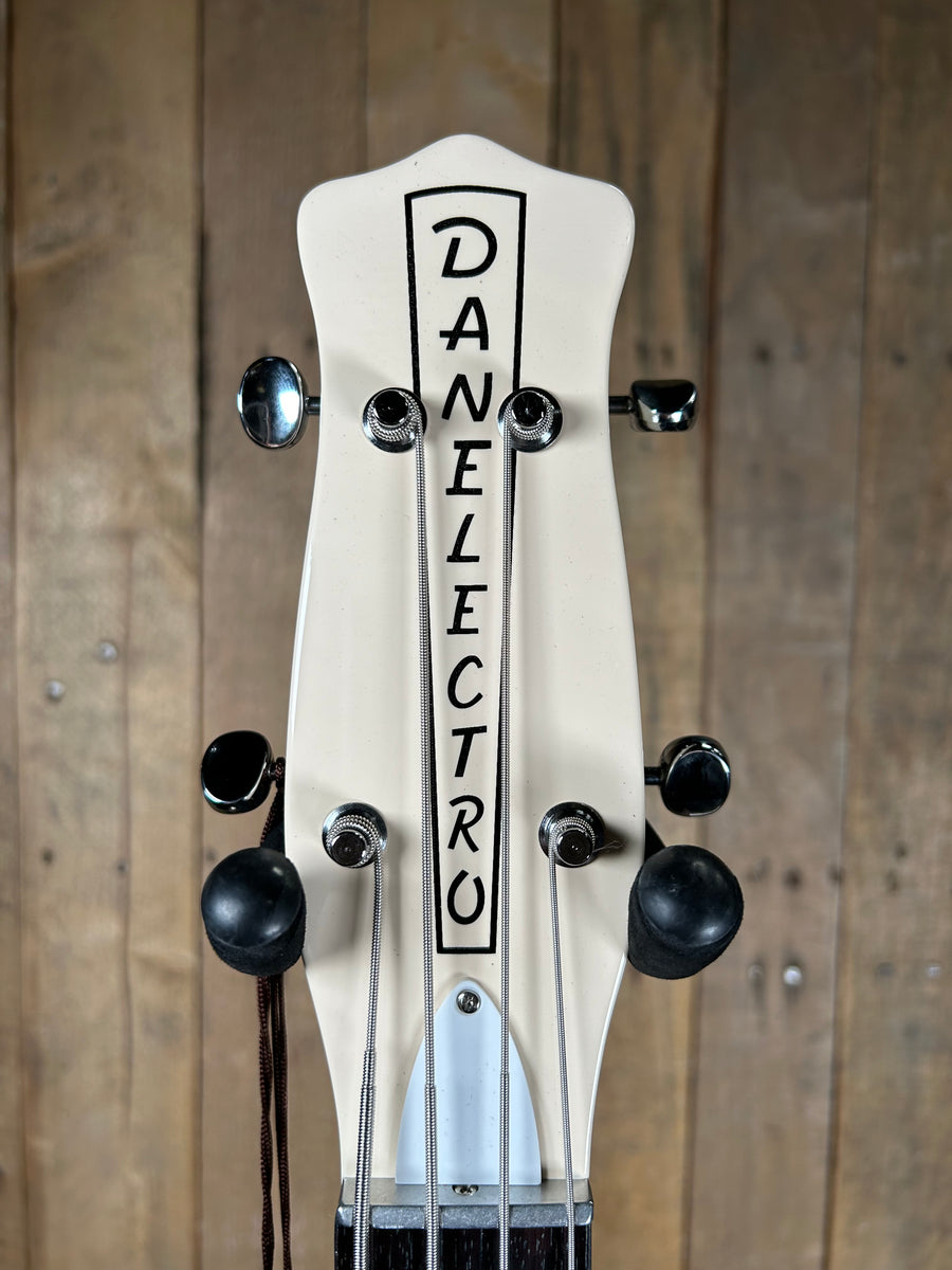 Danelectro 59DC Short Scale Bass Guitar-Vintage Cream – Maxwell's