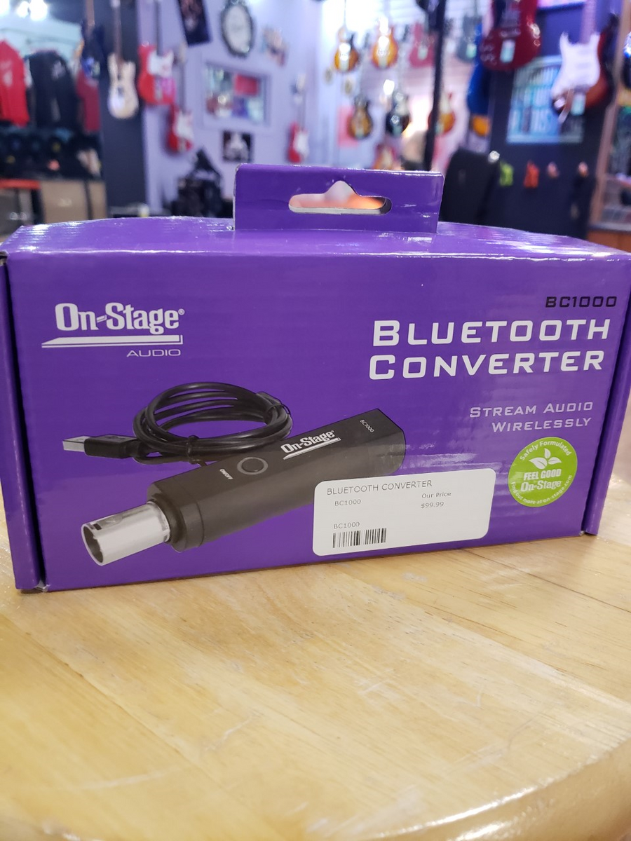 OnStage BC1000 Bluetooth Converter Maxwell’s House of Music