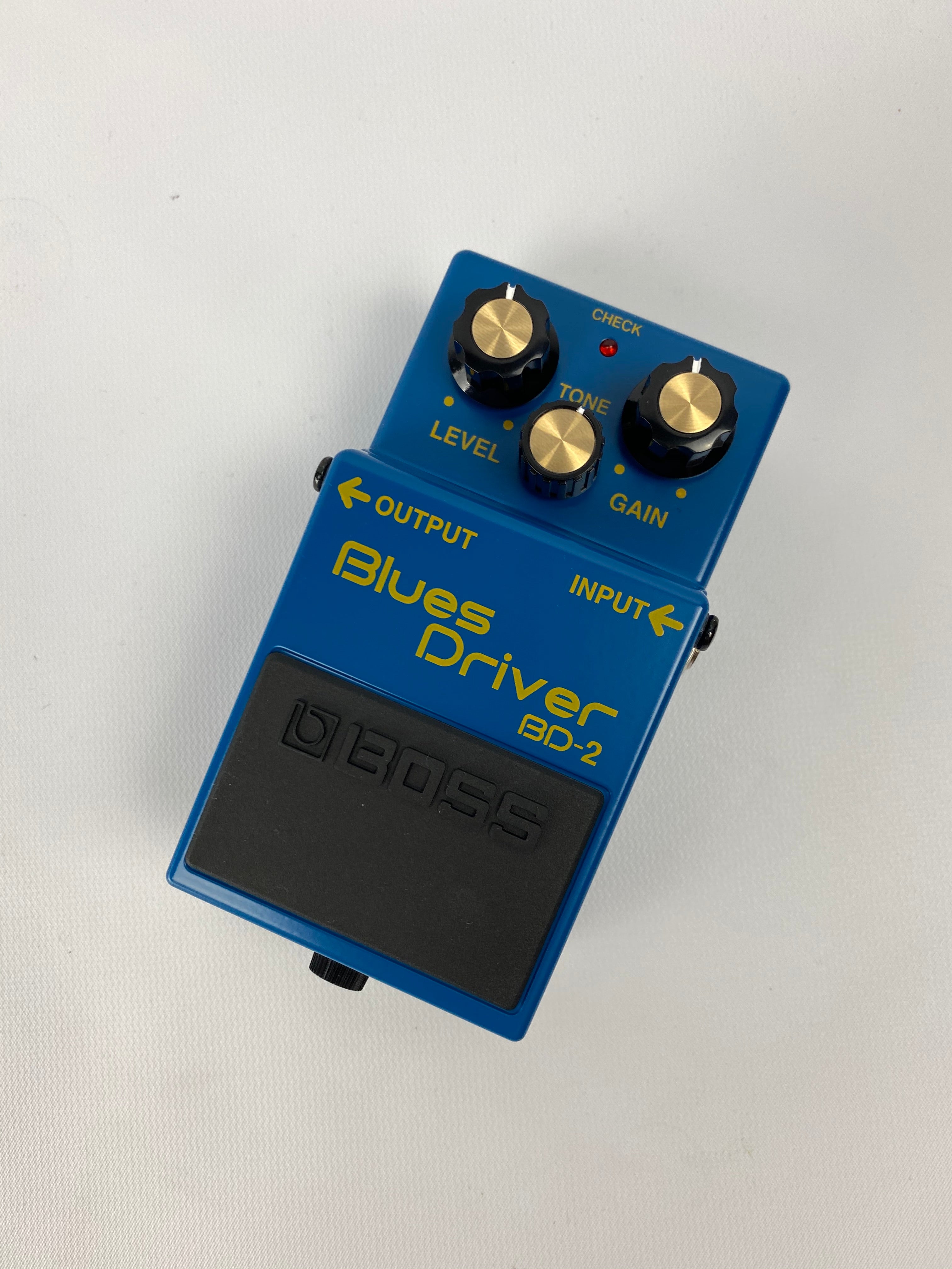 blues driver pedal used Boss BD-2 Rahmenfarbe:Weiß Matt Qeridoo MINI Gear Lever Automatic bluesy sound of an