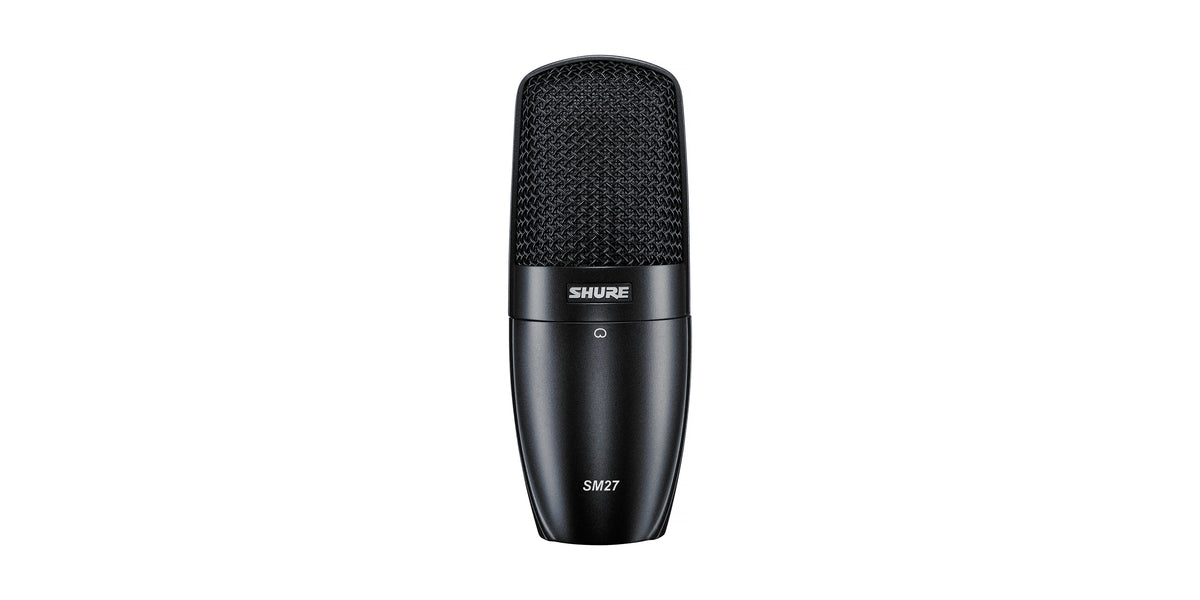Shure SM27 Large-Diaphragm Cardioid Condenser Microphone SM27-SC