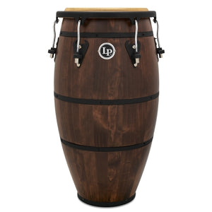LATIN PERCUSSION MATADOR M754S-WB 12-1/2-INCH WHISKEY BARREL TUMBA WITH BLACK HARDWARE