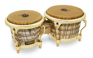 LATIN PERCUSSION LP LP793X GIOVANNI BONGO NORTH AMERICAN ASH WITH GOLD HARDWARE