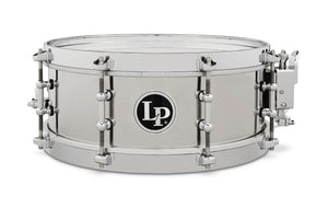 LATIN PERCUSSION LP LP4512-S 4 1/5 X 12 STAINLESS STEEL SALSA SNARE