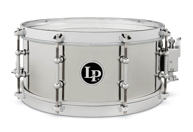 LATIN PERCUSSION LP LP5513-S 5 1/5 X 13 STAINLESS STEEL SALSA SNARE