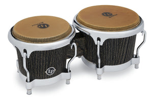 LATIN PERCUSSION LP LP201SA UPTOWN SERIES BONGO SET - SCULPTED ASH WITH CHROME HARDWARE