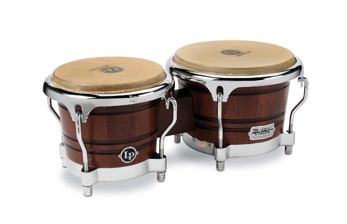 LATIN PERCUSSION LP LP201AX-2RGM RICHIE GAJATE-GARCIA SIGNATURE 7-1/4 INCH AND 8-5/8 INCH BONGOS