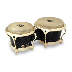 LATIN PERCUSSION LP794X GALAXY 7-1/4-8-5/8 BONGO FG BLACK GD