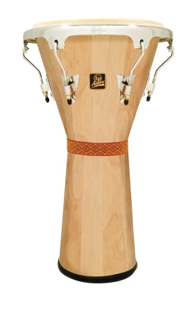 LATIN PERCUSSION LPA630-AWC ASPIRE DJEMBE OAK NATURAL WITH CHROME HARDWARE 12-1/2