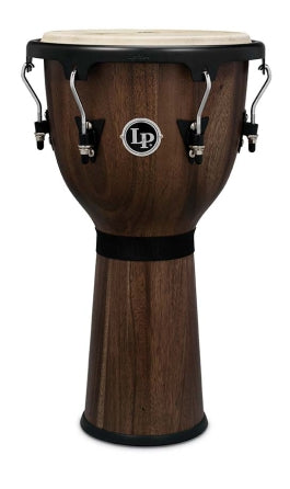 LATIN PERCUSSION LPA632-SW ASPIRE DJEMBE WALNUT WITH BLACK HARDWARE 12-1/2
