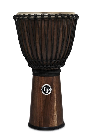 LATIN PERCUSSION LP LP799-SW 12-1/2-INCH ROPE TUNED SIAM WALNUT DJEMBE