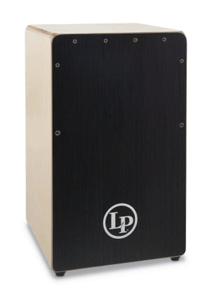 LATIN PERCUSSION LP LP1491BS WOODSHOP CAJON W/BLACK ARTPLY SOUNDBOARD