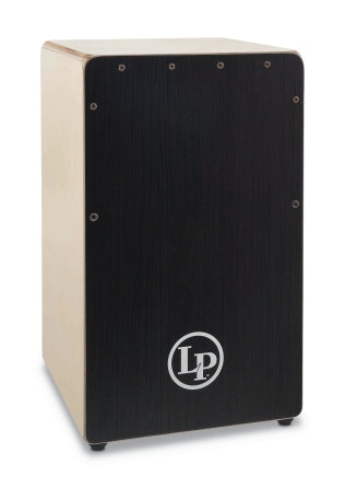LATIN PERCUSSION LP LP1491BS WOODSHOP CAJON W/BLACK ARTPLY SOUNDBOARD