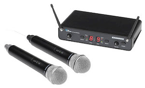 SAMSON AUDIO SWC288HQ6-H CONCERT 288 DUAL HANDHELD SYSTEM WIRELESS SYSTEMS (CH88 X 2/CR288)- H BAND