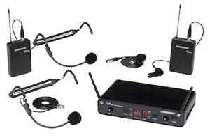 SAMSON AUDIO SWC288PRES-H CONCERT 288 PRESENTATION - DUAL-CHANNEL WIRELESS SYSTEM - H BAND