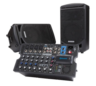 SAMSON AUDIO SAXP800B SAMSON XP800 PORTABLE PA SYSTEM