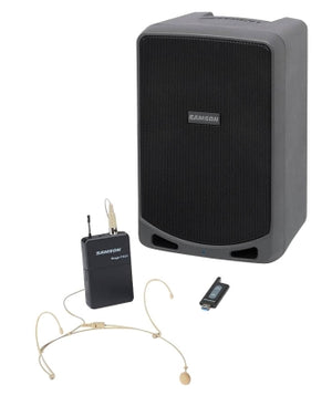 SAMSON AUDIO SAXP106WDE SAMSON XP106W WIRELESS PA SYSTEM WITH DE10 HEADSET MIC