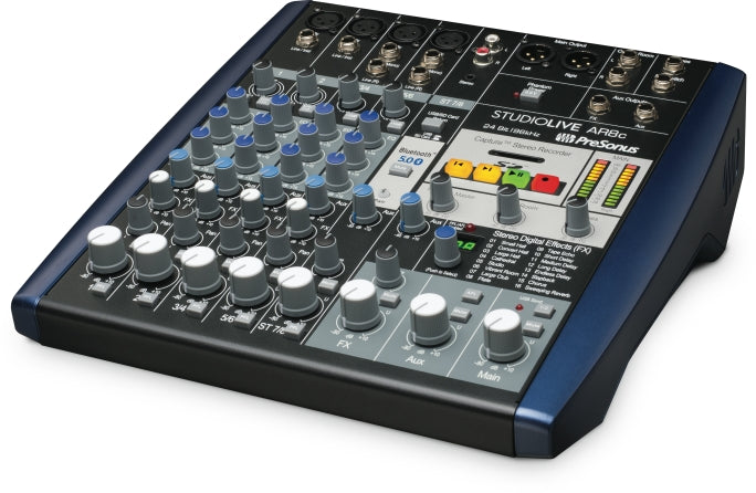 PRESONUS 2779200103 STUDIOLIVE AR8C 8-CHANNEL USB-C MIXER