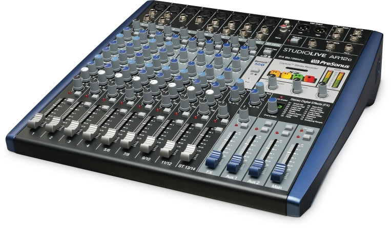 PRESONUS 2779200101 STUDIOLIVE AR12C 14-CHANNEL USB-C MIXER
