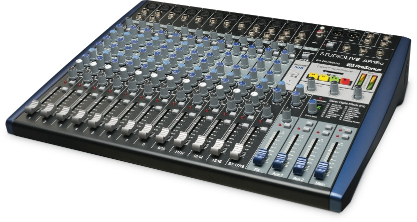 PRESONUS 2779200102 STUDIOLIVE AR16C 18-CHANNEL USB-C MIXER