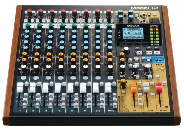 TASCAM MODEL 12 MIXER/INTERFACE/RECORDER/CONTROLLER