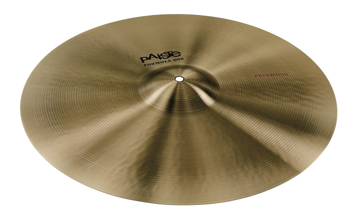PAISTE CYMBALS 1041120 20 FORMULA 602 PAPERTHIN CRASH