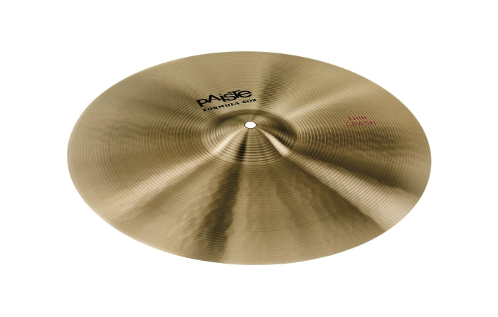 PAISTE CYMBALS 1041217 17 FORMULA 602 THIN CRASH