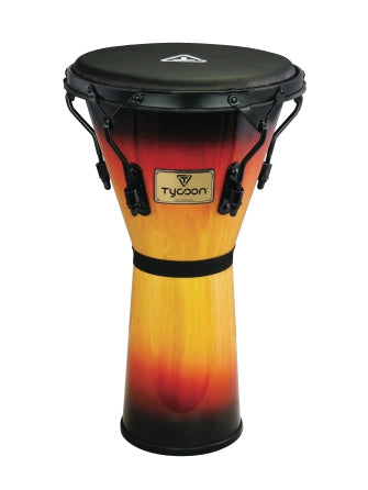 TYCOON PERCUSSN TJS-73 B SB 13 SUPREMO SUNBURST SERIES DJEMBE