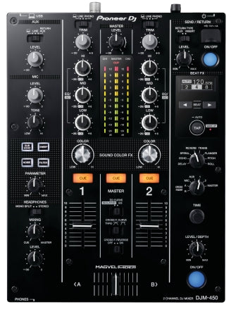 PIONEER DJ DJM-450 DJ 2-CHANNEL MIXER