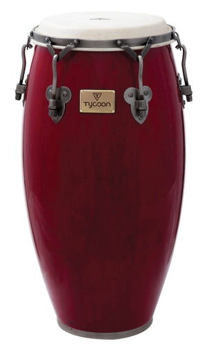 TYCOON PERCUSSN TSC-120BCR/S 11 3/4 SIGNATURE CLASSIC SERIES RED CONGA
