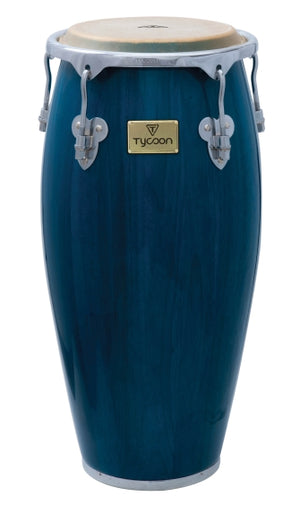 TYCOON PERCUSSN MTC-110CBL/S 11 MASTER CLASSIC SERIES BLUE QUINTO WITH WOODEN SINGLESTAND