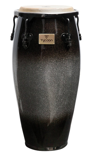 TYCOON PERCUSSN MTCP-110BPPF 11 MASTER PLATINUM FADE SERIES QUINTO BLACK PEARL HARDWARE