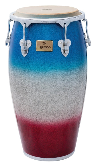 TYCOON PERCUSSN MTCP-130CPF2 12 1/2 MASTER PLATINUM TRI-FADE SERIES TUMBA
