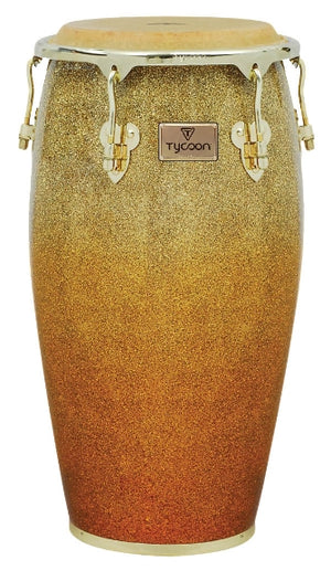 TYCOON PERCUSSN MTCP-130GPF3 12 1/2 MASTER PLATINUM SUNRISE SERIES TUMBA