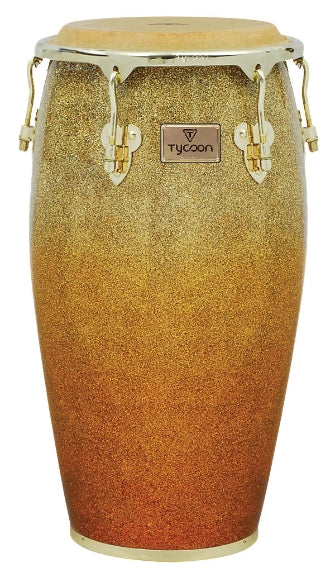 TYCOON PERCUSSN MTCP-130GPF3 12 1/2 MASTER PLATINUM SUNRISE SERIES TUMBA