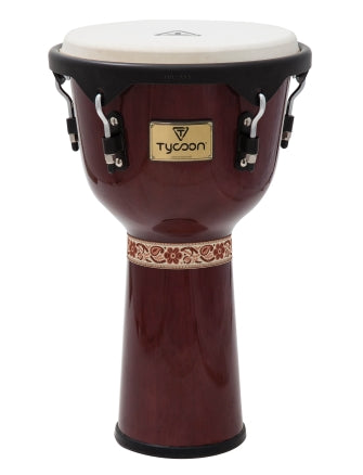 TYCOON PERCUSSN TJ-72BM 12 ARTIST SERIES DJEMBE - MAHOGANY FINISH