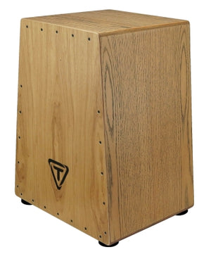 TYCOON PERCUSSN TKVX-G VERTEX SERIES CAJON WITH AMERICAN ASH BODY AND FRONT PLATE