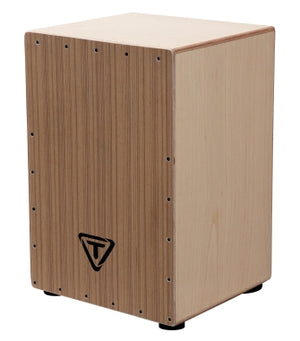 TYCOON PERCUSSN TKZ-35 35 SERIES BIRCH CAJON WITH ZEBRANO FRONT PLATE