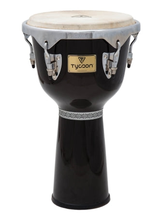 TYCOON PERCUSSN TJ-712CBK 12 MASTER SERIES DJEMBE - BLACK FINISH