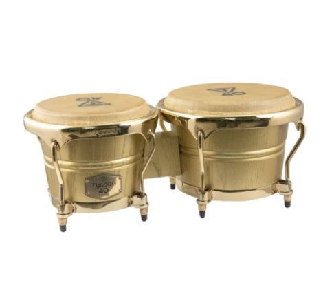 TYCOON PERCUSSN TC40CSB-G 7 &8 - 5 40TH ANNIVERSARY CELEBRATION SERIES BONGOS