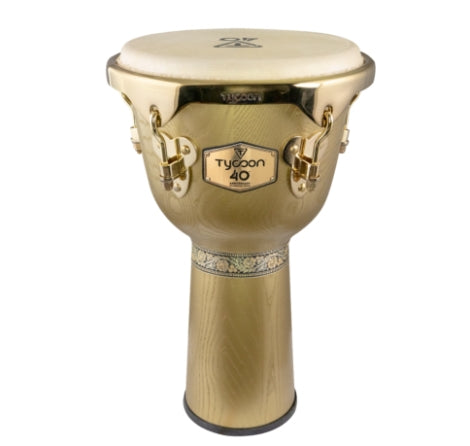 TYCOON PERCUSSN TJ40CSJ-712 G 12 40TH ANNIVERSARY CELEBRATION SERIES DJEMBE