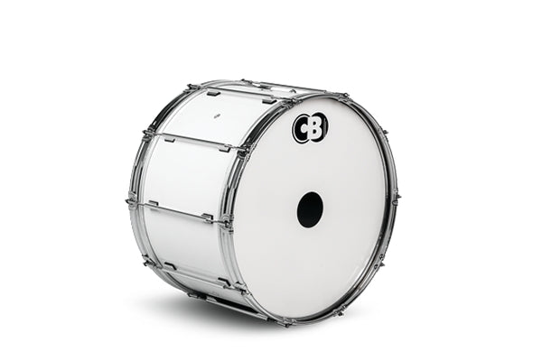 CB/PP DRUMS CB-T24MBD TOURNAMENT SERIES 24 MARCHING BASS DRUM 10 LUG WITH STRAP AND MALLET