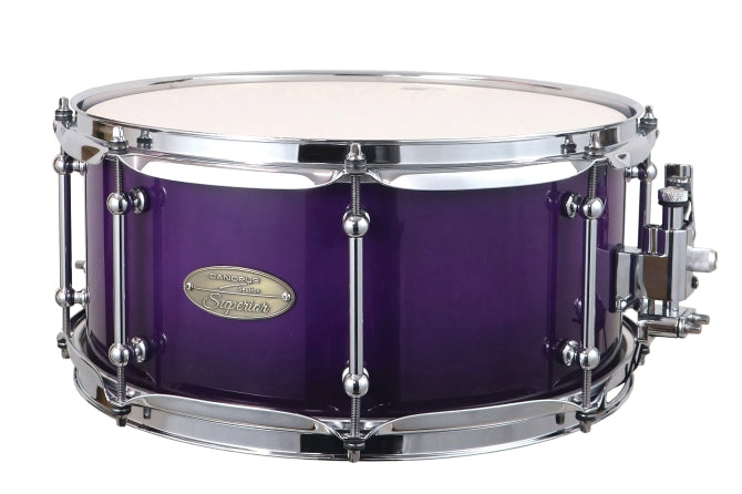 CANOPUS SM-1465SP-PF SESSION SUPERIOR 6 - 5 X 14 SNARE DRUM PURPLE FADE LACQUER
