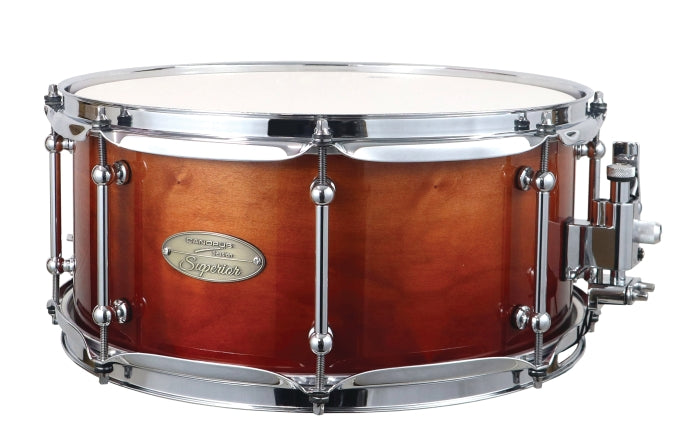 CANOPUS SM-1465SP-RBF SESSION SUPERIOR 6 - 5 X 14 SNARE DRUM RUSSET BROWN FADE LACQUER