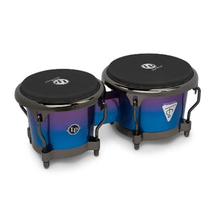 LATIN PERCUSSION LP201AX-TS TONY SUCCAR 7 1/4-8 5/8 BONGOS RAINBOW BLK NK