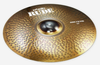 PAISTE CYMBALS 1128522 22 RUDE RIDE/CRASH