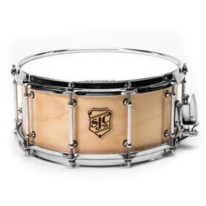 SJC DRUMS T22S6514NACH TOUR SERIES 6 - 5X14 SNARE NATURAL CHROME HDW