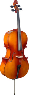 VNC-3/4 L 3/4 laminated maple cello with bag Stagg