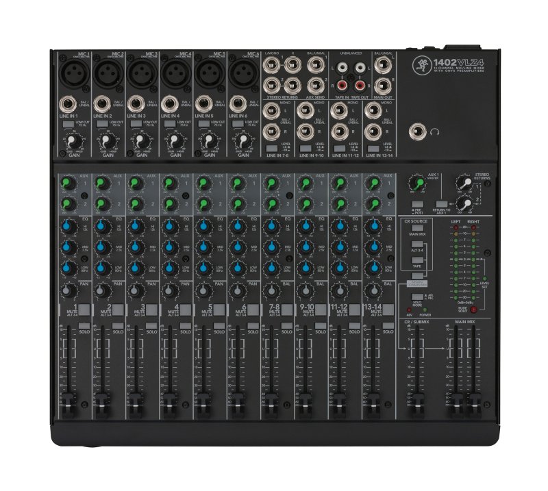 Mackie 1402VLZ4 14-Channel Compact Mixer