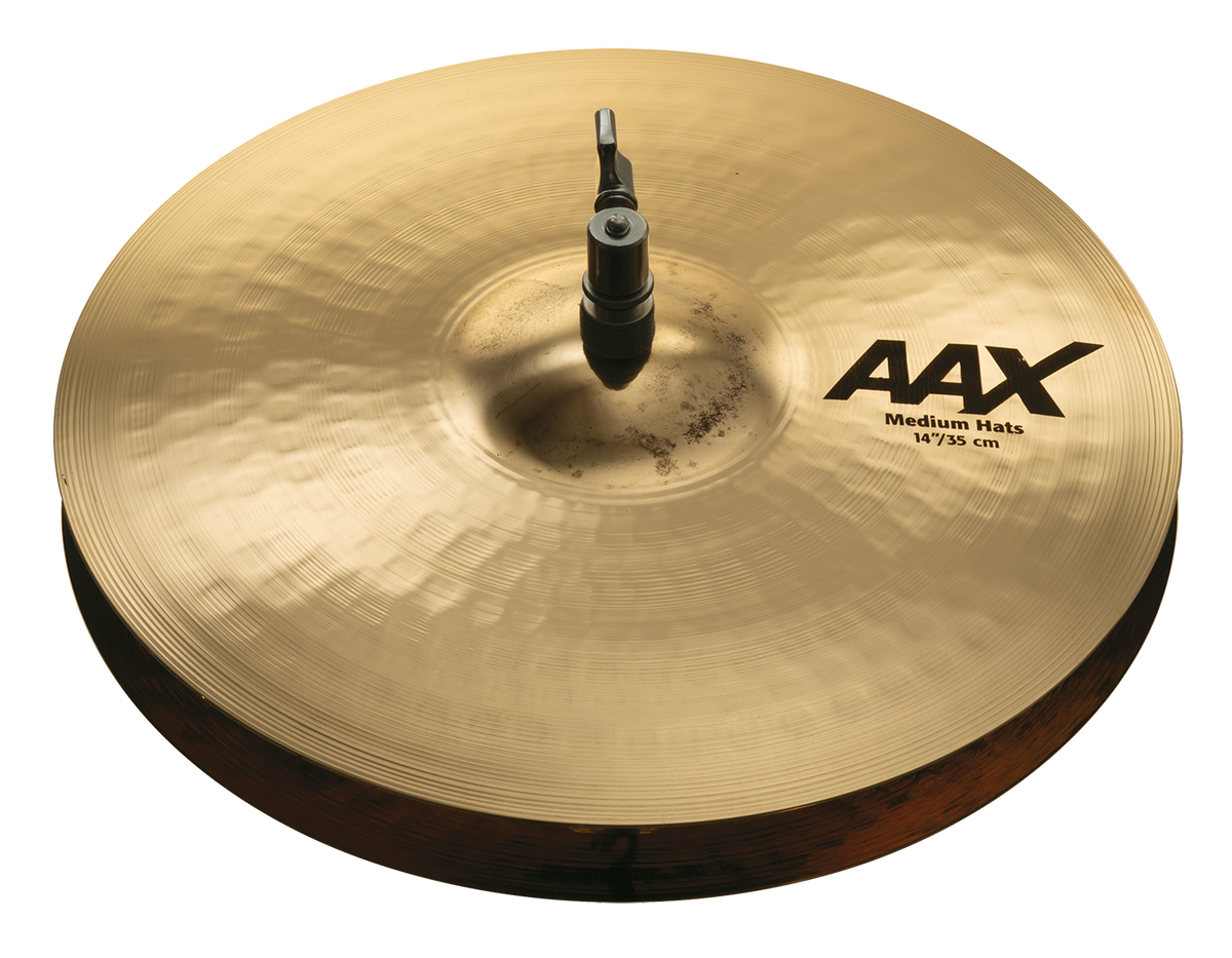 Sabian 21402XCB 14" AAX Medium Hats Brilliant Finish